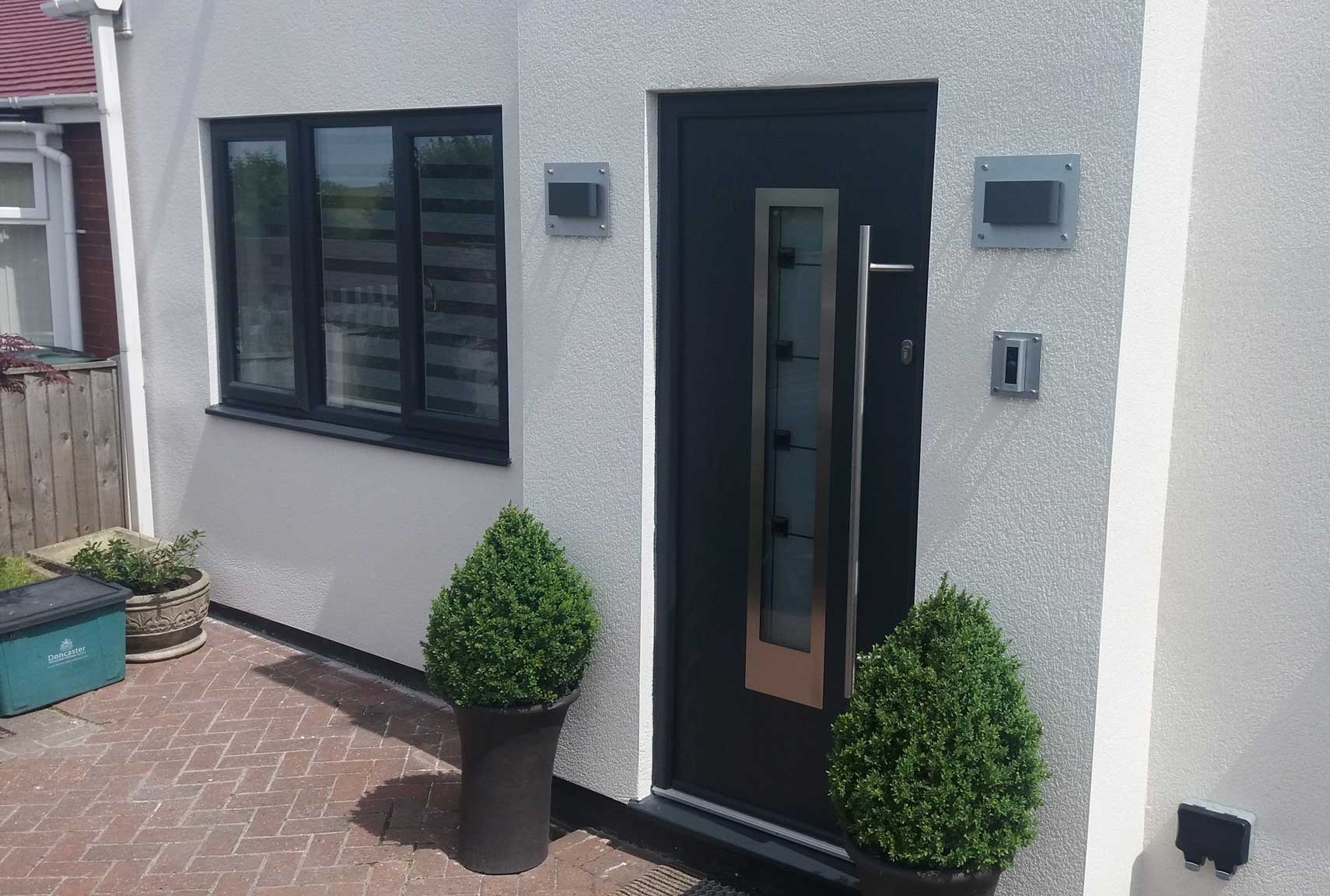entrance door composite